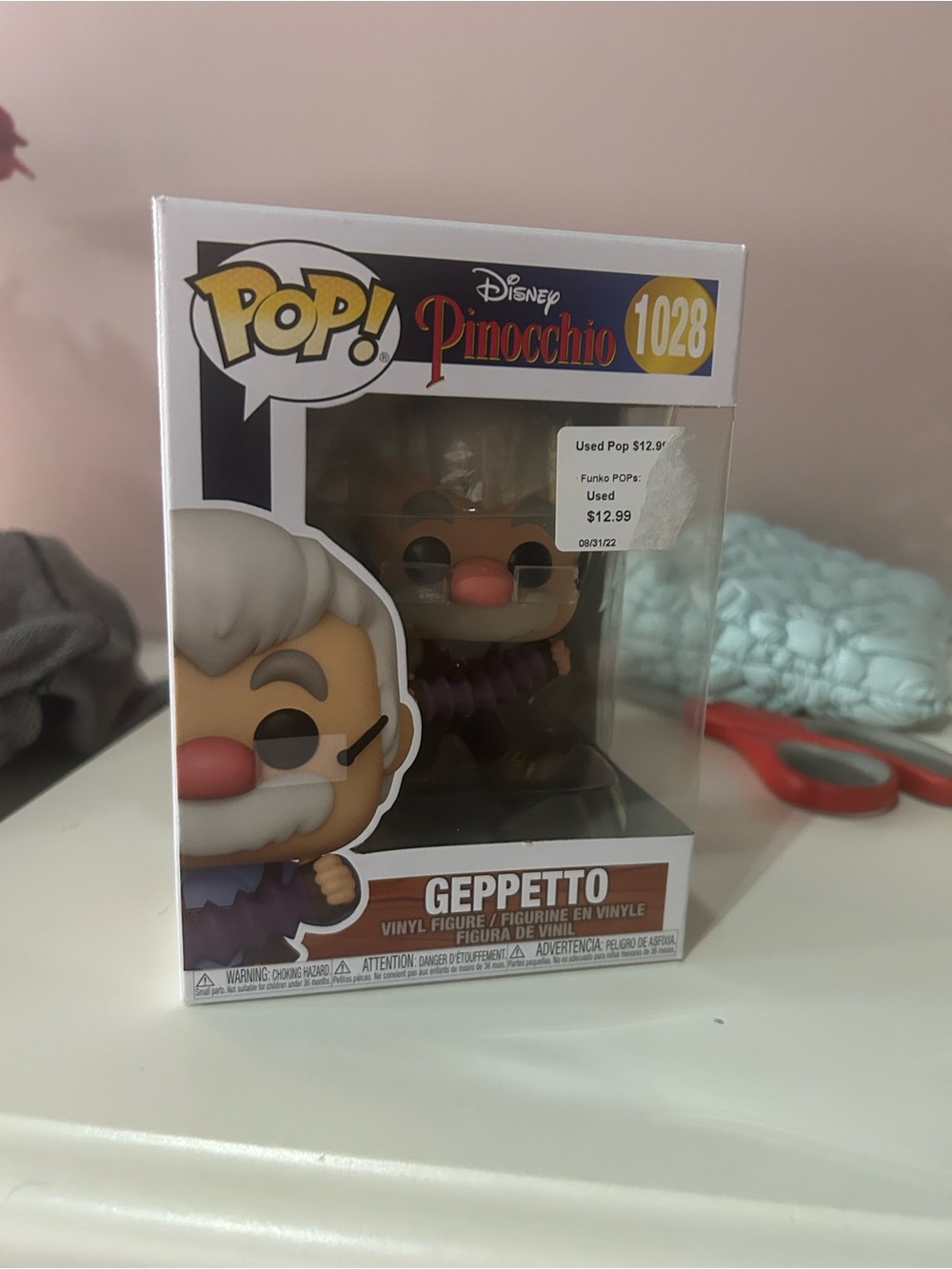 Funko Pop Disney Pinocchio Geppetto